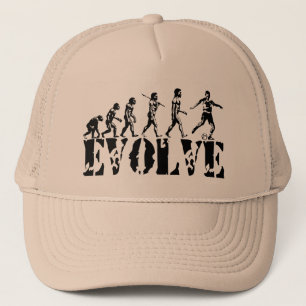 Soccer Football Futbol Player Sport Evolution Art Trucker Pet