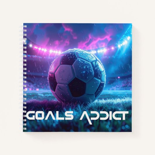 SOCCER - FOOTBALL - GOALS NOTITIEBOEK (Voorkant)