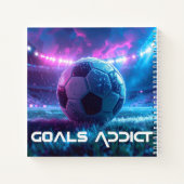 SOCCER - FOOTBALL - GOALS NOTITIEBOEK (Achterkant)