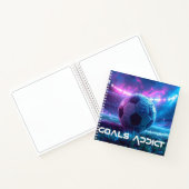 SOCCER - FOOTBALL - GOALS NOTITIEBOEK (Binnen)