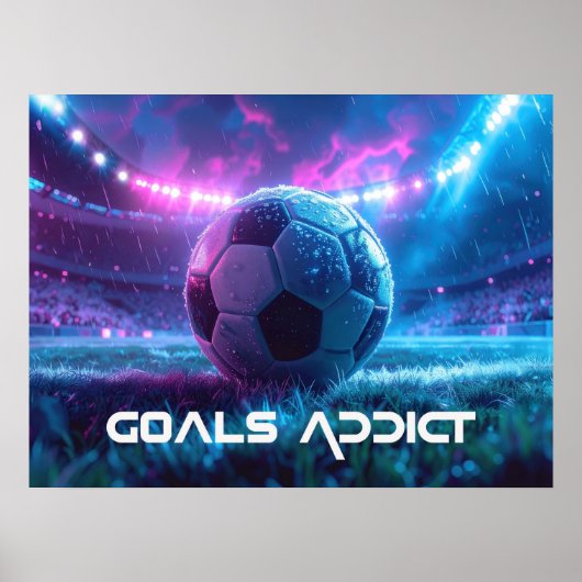 SOCCER - FOOTBALL - GOALS POSTER (Voorkant)