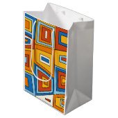 Soccer Football Medium Cadeauzakje (Voorkant Gekanteld)