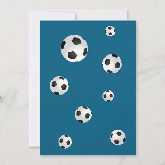 Soccer Football Player 2 Photo Memory Mate (Achterkant)