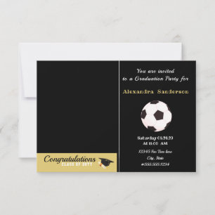 Soccer Football player afstuderen Foto party