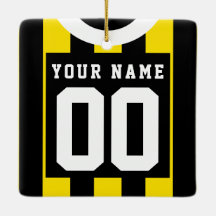 Soccer Football Rugby Jersey Name Number Sjabloon