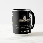 Soccer Football Sports Photo Thank you Coach  Mok (Voorkant rechts)