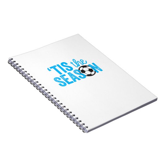 Soccer For Teen Girls Tis The Season Notitieboek (Rechterzijde)