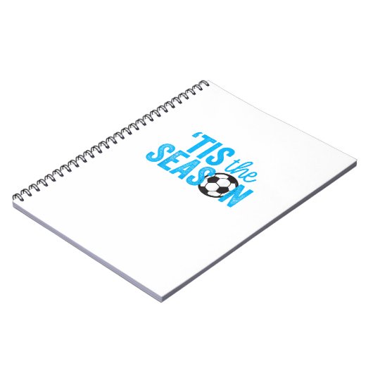 Soccer For Teen Girls Tis The Season Notitieboek (Linkerzijde)