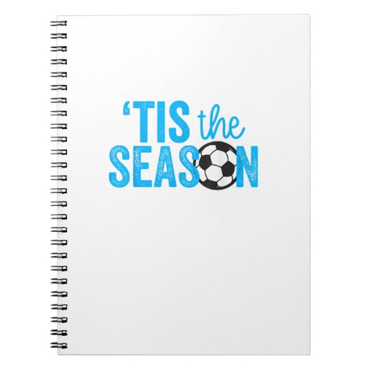 Soccer For Teen Girls Tis The Season Notitieboek (Voorkant)
