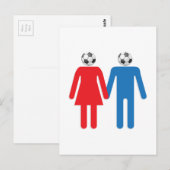 SOCCER FOREVER BRIEFKAART (Voorkant / Achterkant)