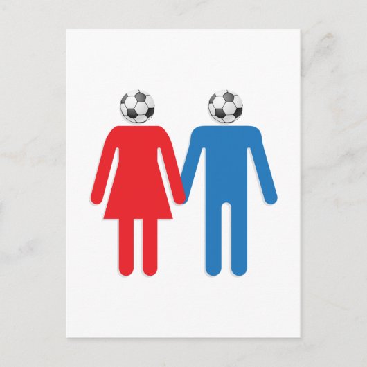 SOCCER FOREVER BRIEFKAART (Voorkant)