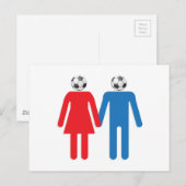 SOCCER FOREVER BRIEFKAART (Voorkant / Achterkant)