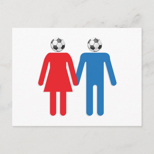 SOCCER FOREVER BRIEFKAART (Voorkant)