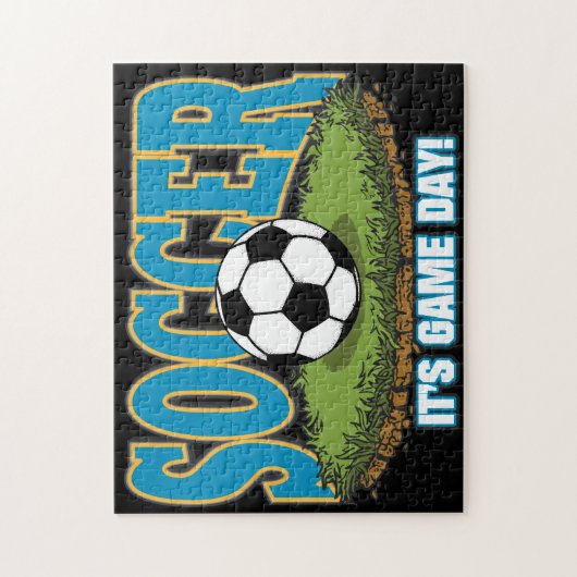 Soccer Game Day Legpuzzel (Verticaal)