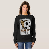 Soccer Game Day Vibes Soccer Mam Day Season B Trui (Voorkant volledig)
