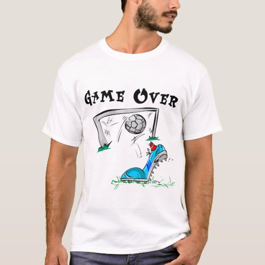 Soccer Game Over Tshirts en Gifts (Voorkant)