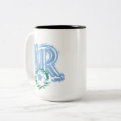 Soccer Game Selección Argentina Football Soccer  Tweekleurige Koffiemok (Voorkant links)