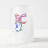 Soccer Game Selección Costa Rica Football Soccer Matglas Bierpul (Voorkant links)