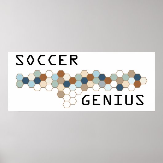 Soccer Genius Poster (Voorkant)