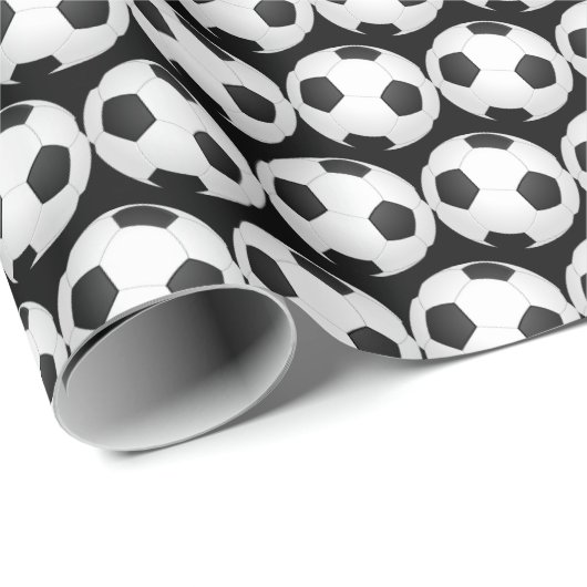 Soccer Gift Wrapping Paper Cadeaupapier (Rol Hoek)