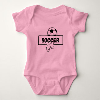 Soccer Girl Baby, Girls Soccer Gifts, Soccer lover Romper