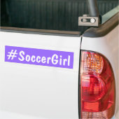 Soccer Girl Bumpersticker (Op Truck)
