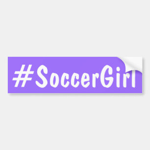 Soccer Girl Bumpersticker