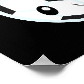 Soccer Girl Emoji Poster (Hoek)