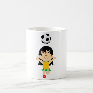 Soccer Girl Koffiemok