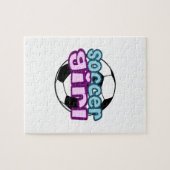 Soccer Girl Legpuzzel (Horizontaal)