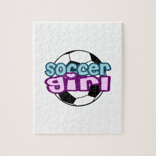 Soccer Girl Legpuzzel