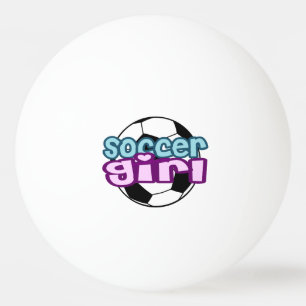 Soccer Girl Pingpongbal