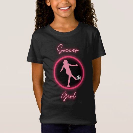 Soccer Girl T-shirt (Voorkant)