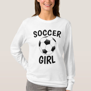 SOCCER GIRL t-shirts