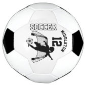 Soccer Girl Voetbal (Gedraaid)