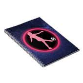 Soccer Girls Galaxy Notitieboek (Rechterzijde)
