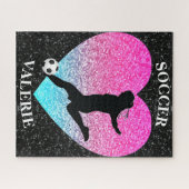 Soccer Girls Glam Specialized Jigzaag Puzzle Legpuzzel (Horizontaal)