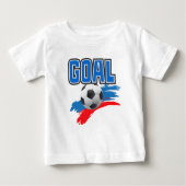 Soccer Goal Baby T-Shirt (Voorkant)
