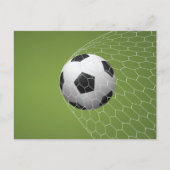Soccer Goal briefkaart (Voorkant)