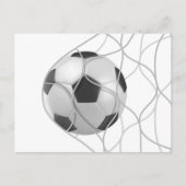 Soccer Goal briefkaart (Voorkant)