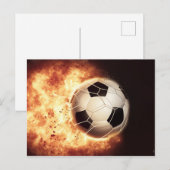 Soccer Goal Briefkaart (Voorkant / Achterkant)