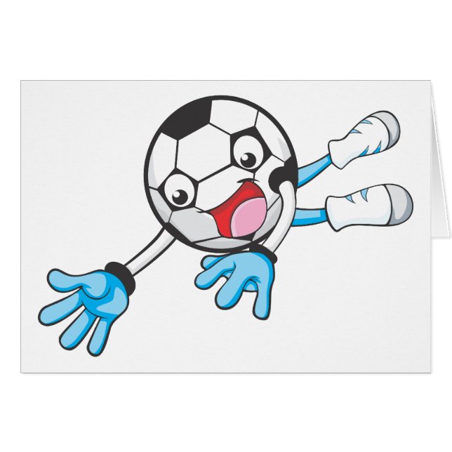 Soccer Goal Keeper (Voorkant Horizontaal)