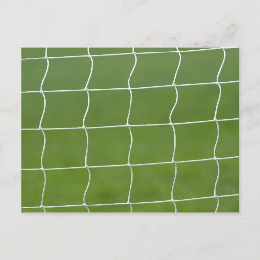 Soccer Goal Net Briefkaart (Voorkant)