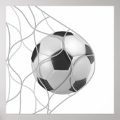 Soccer Goal poster (Voorkant)