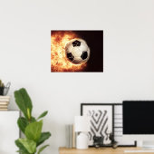 Soccer Goal poster (Thuiskantoor)
