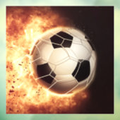 Soccer Goal Raamsticker (Vel 3)