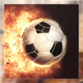 Soccer Goal Raamsticker (Vel 2)