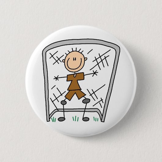 Soccer Goalie Button (Voorkant)