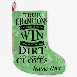 Soccer Goalie Football Kerstmis Kleine Kerstsok