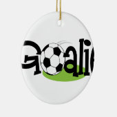 Soccer Goalie Keramisch Ornament (Rechts)